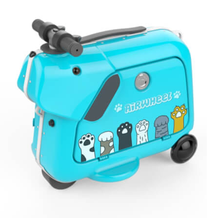 กระเป๋าเดินทางไฟฟ้า Airwheel SQ3 สีฟ้า_2